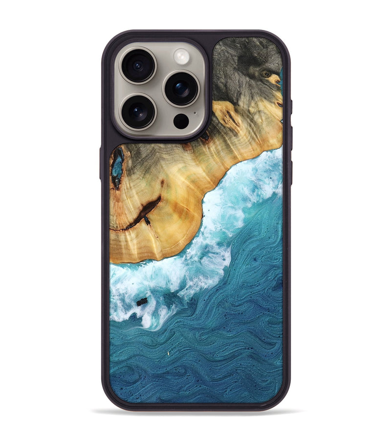iPhone 15 Pro Max Wood Phone Case - Lelah (Coastal, 765271)