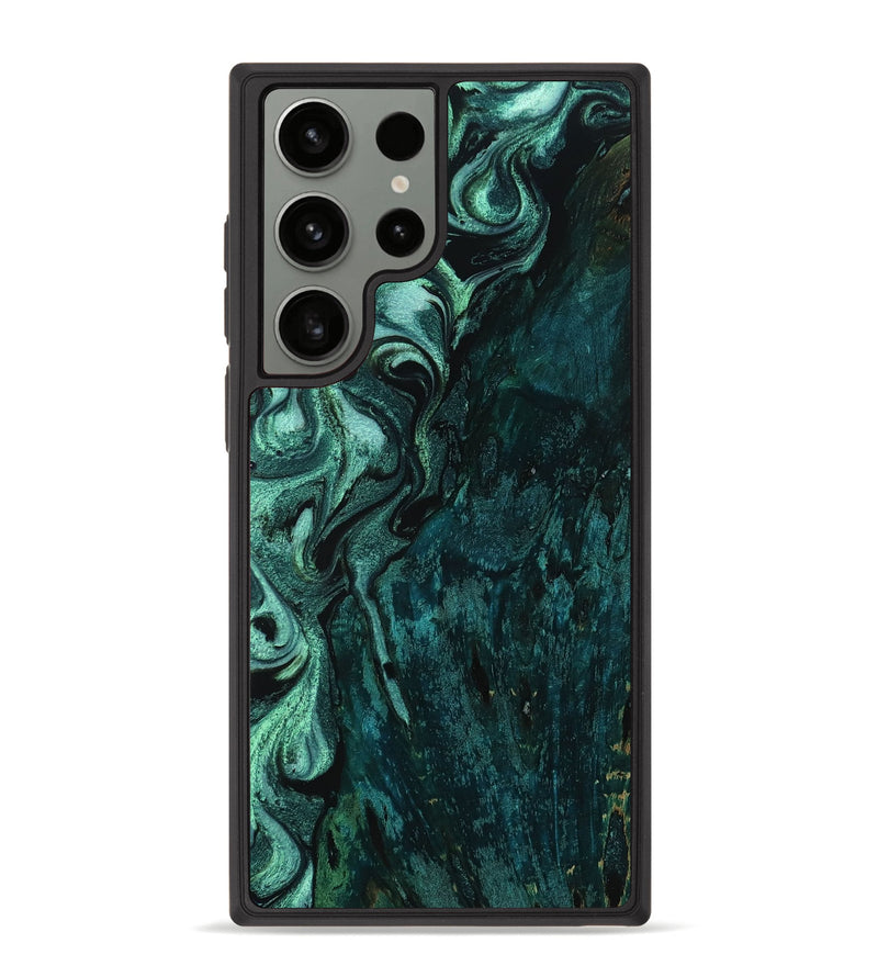 Galaxy S23 Ultra ResinArt Phone Case - Oran (Green, 765341)