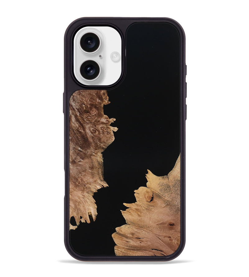 iPhone 16 Plus Wood Phone Case - Oaklee (Wood Burl, 765394)