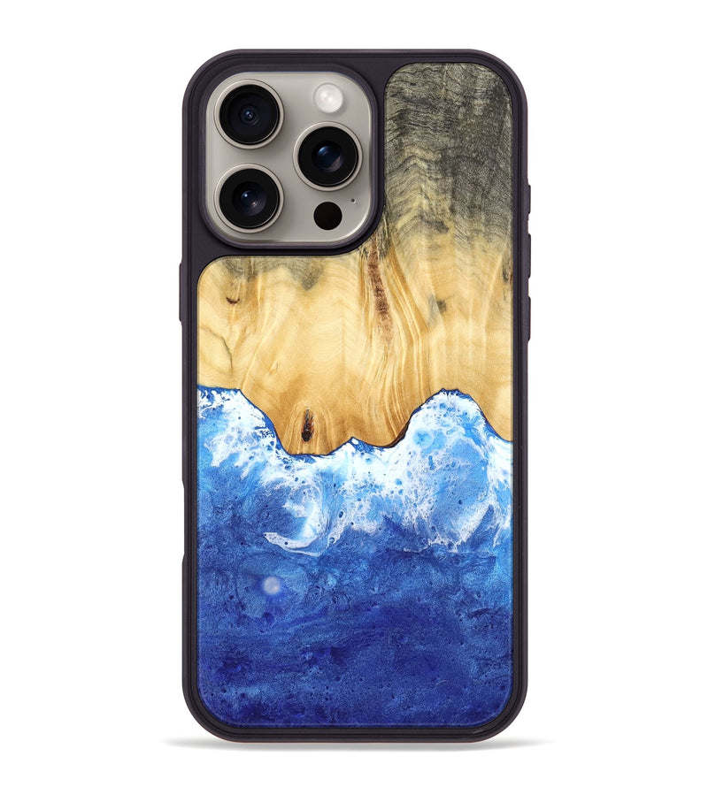 iPhone 16 Pro Max Wood Phone Case - Levar (Coastal, 765403)