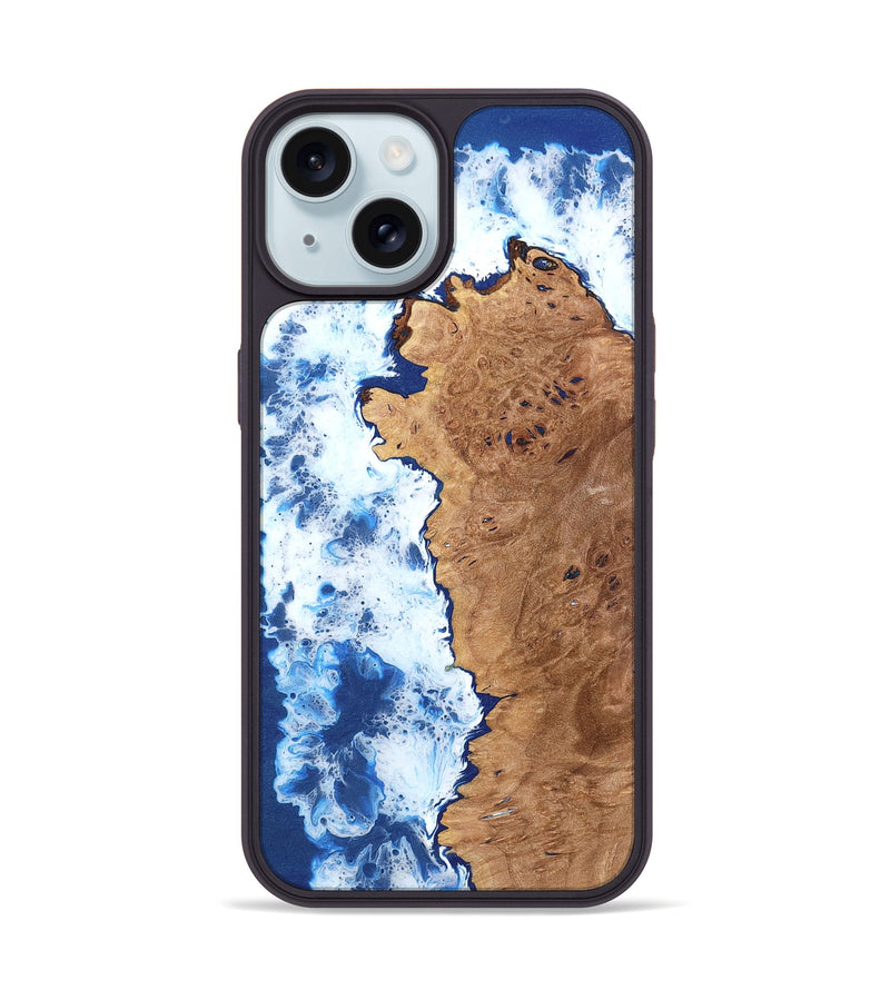 iPhone 15 Wood Phone Case - Cherie (Coastal, 765411)