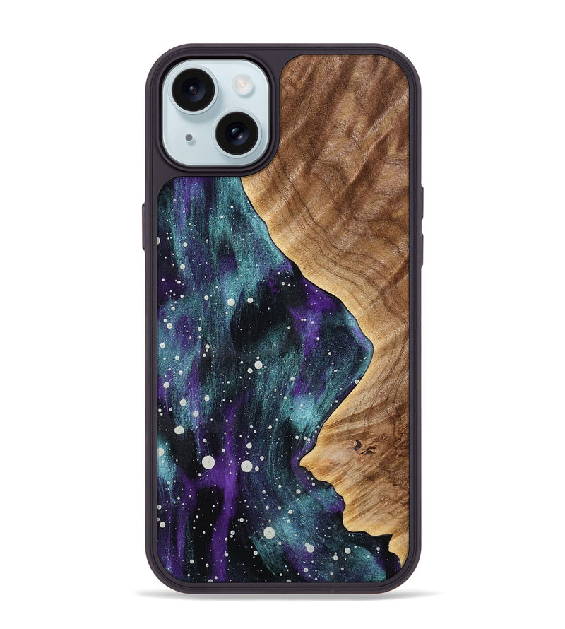 iPhone 15 Plus Wood Phone Case - Marisa (Cosmos, 765459)