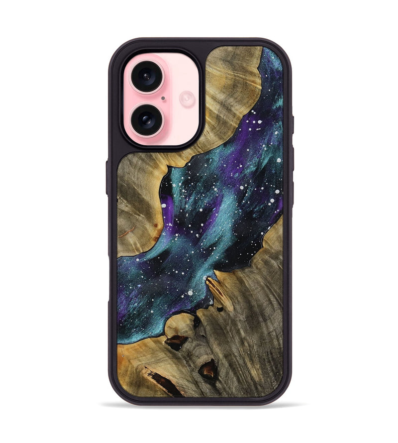 iPhone 16 Wood Phone Case - Roxana (Cosmos, 765468)