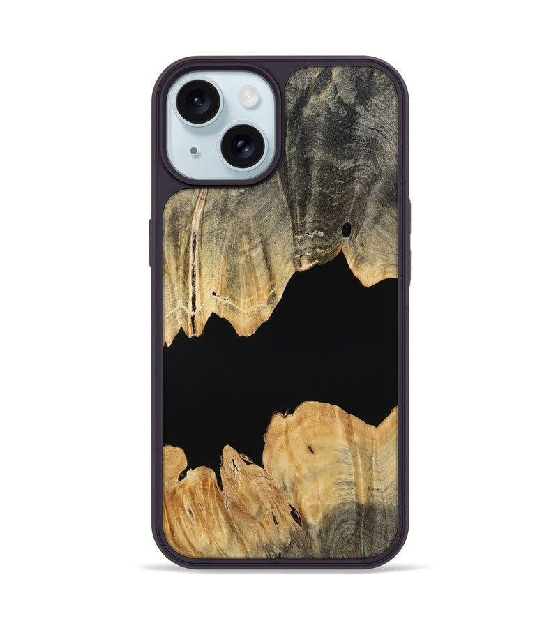 iPhone 15 Wood Phone Case - Taylor (Wood Burl, 765499)