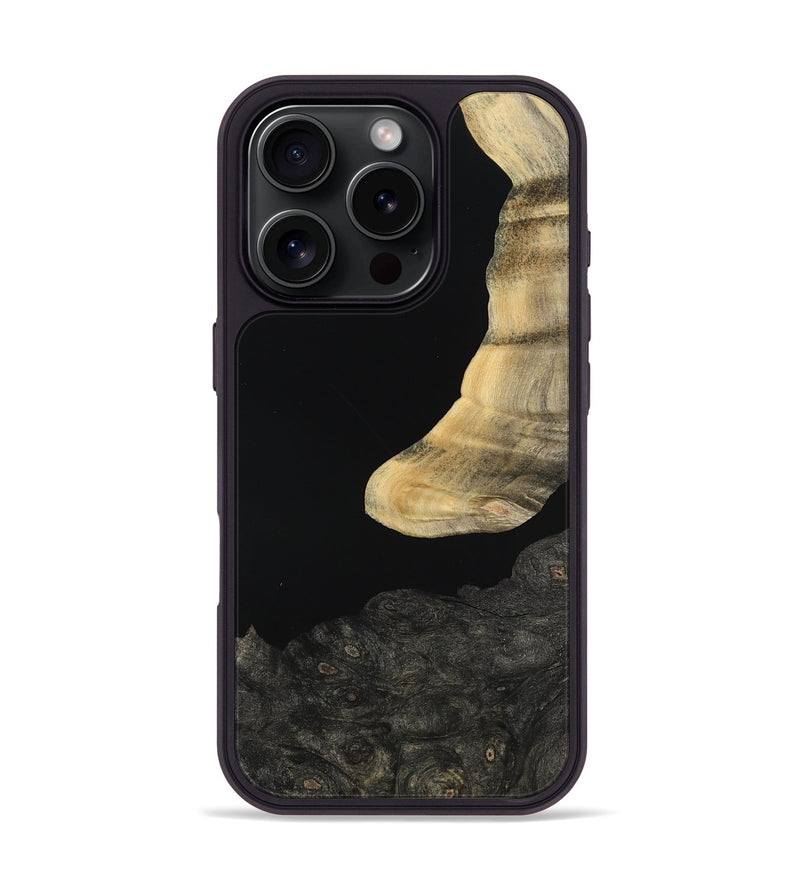 iPhone 16 Pro Wood Phone Case - Shayna (Wood Burl, 765508)