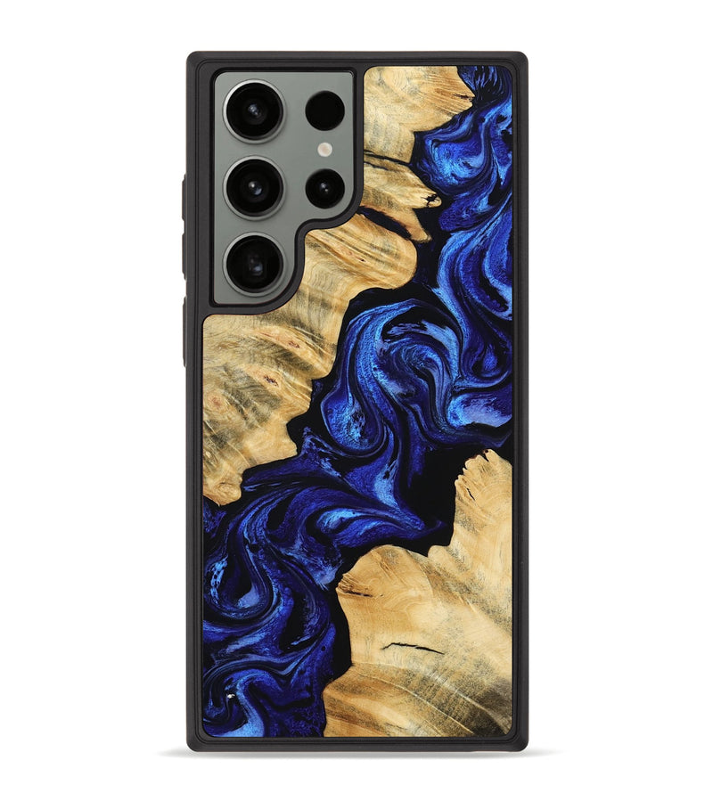 Galaxy S23 Ultra Wood Phone Case - Tyrell (Blue, 765530)