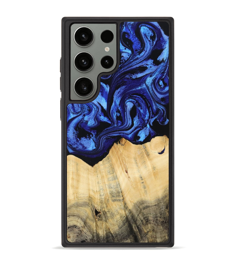 Galaxy S23 Ultra Wood Phone Case - Angus (Blue, 765546)