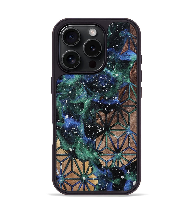 iPhone 16 Pro Wood Phone Case - Maddox (Cosmos, 765559)