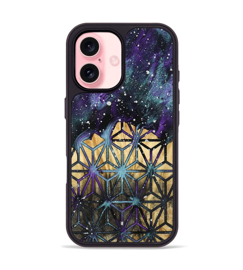 iPhone 16 Wood Phone Case - Apollo (Cosmos, 765582)