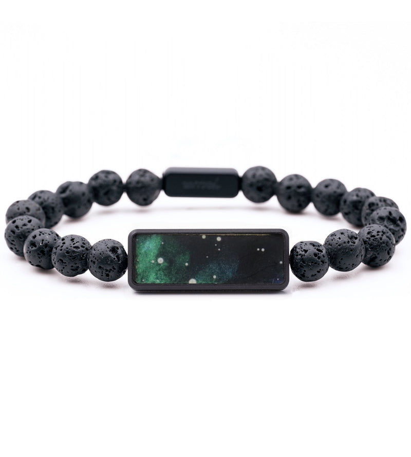 Lava Bead ResinArt Bracelet - Laura (Cosmos, 765684)