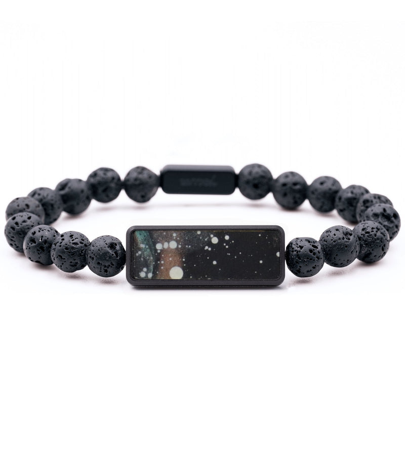 Lava Bead ResinArt Bracelet - Daphne (Cosmos, 765707)