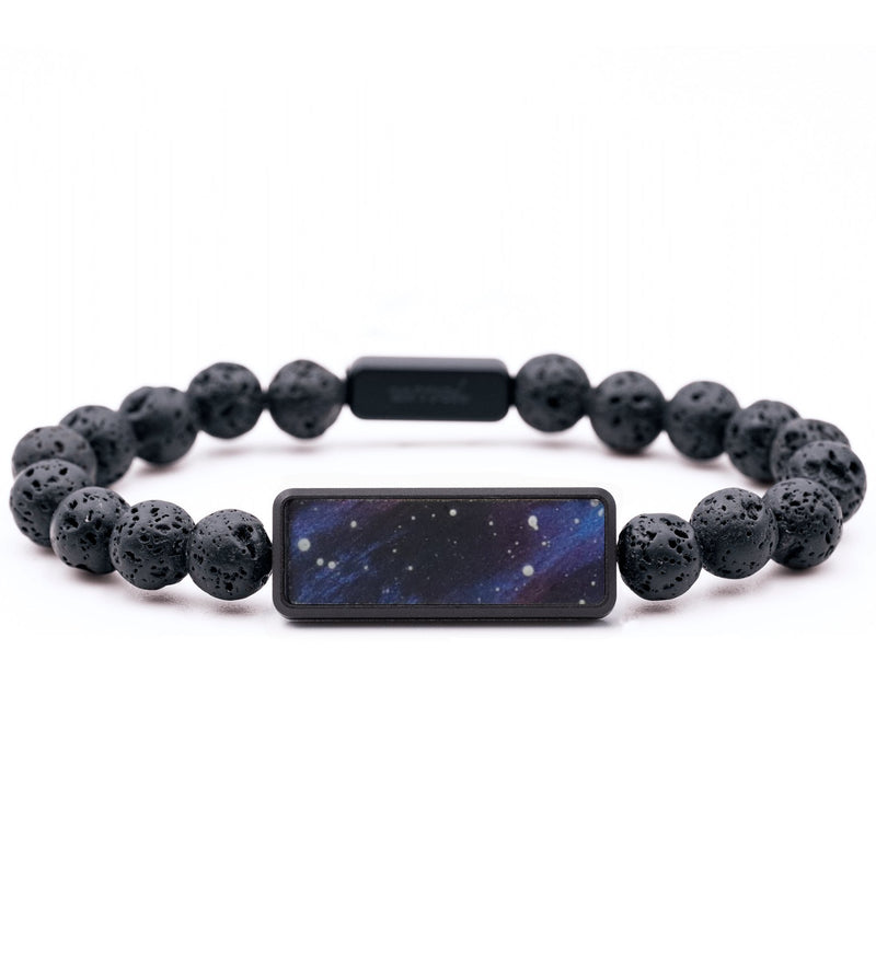Lava Bead ResinArt Bracelet - Ivy (Cosmos, 765712)