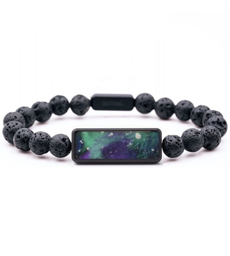 Lava Bead ResinArt Bracelet - George (Cosmos, 765713)