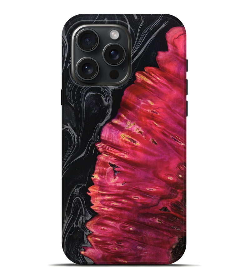 iPhone 16 Pro Max Wood Live Edge Phone Case - Lois (Vapor, 765723)
