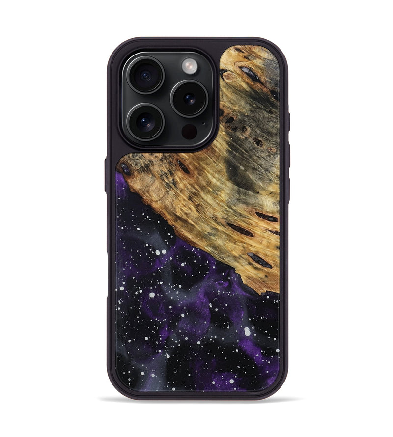 iPhone 16 Pro Wood Phone Case - Lona (Cosmos, 765765)