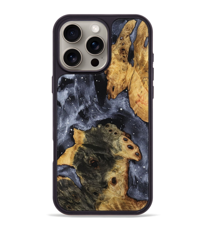 iPhone 16 Pro Max Wood Phone Case - Kitty (Cosmos, 765767)