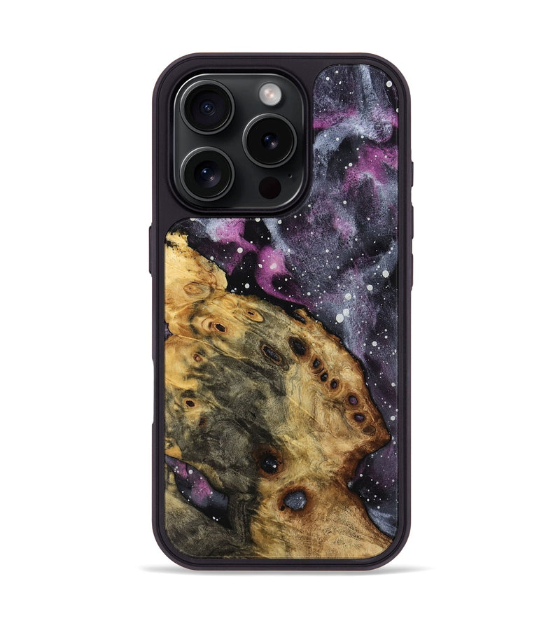 iPhone 16 Pro Wood Phone Case - Ebony (Cosmos, 765798)