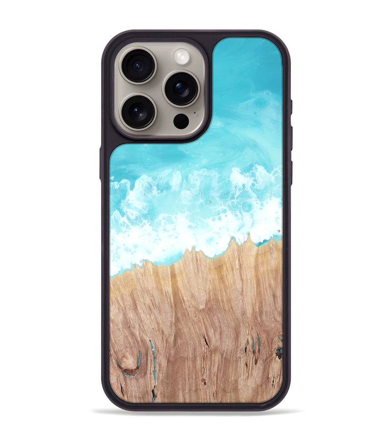 iPhone 15 Pro Max Wood Phone Case - Maryam (Coastal, 765861)