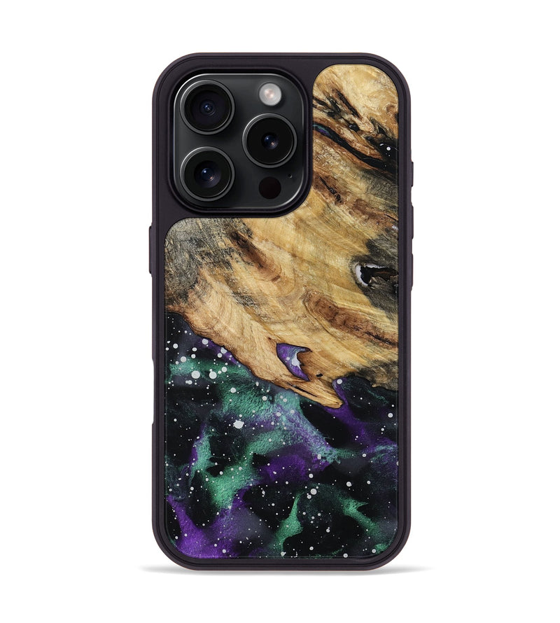 iPhone 16 Pro Wood Phone Case - Jaiden (Cosmos, 765868)