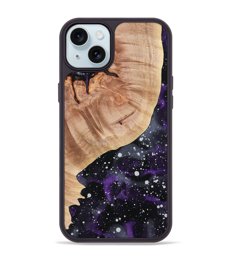 iPhone 15 Plus Wood Phone Case - Nya (Cosmos, 765874)