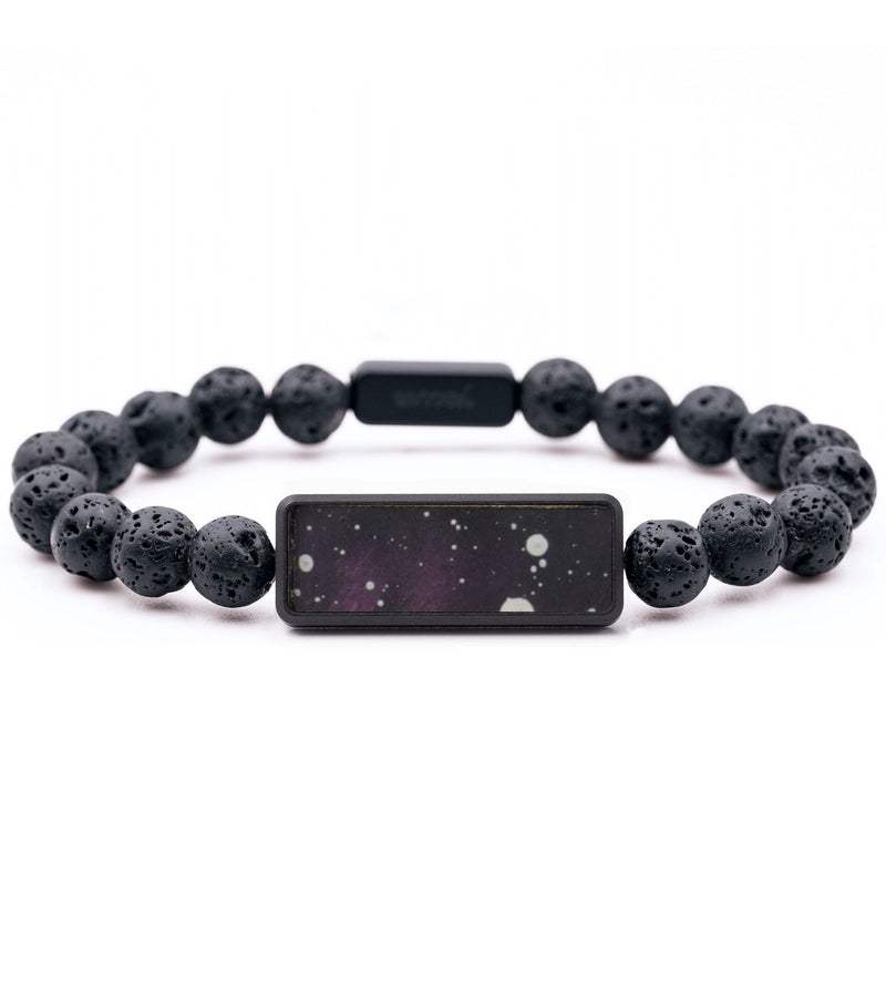 Lava Bead ResinArt Bracelet - Bryanna (Cosmos, 765881)