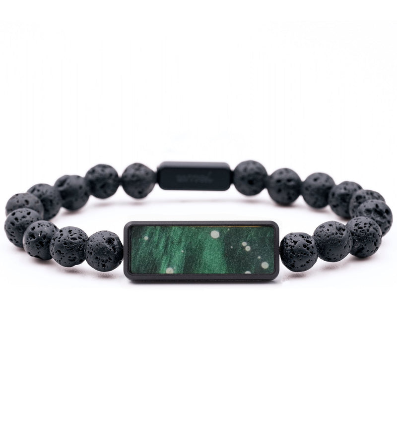 Lava Bead ResinArt Bracelet - Eugene (Cosmos, 765890)
