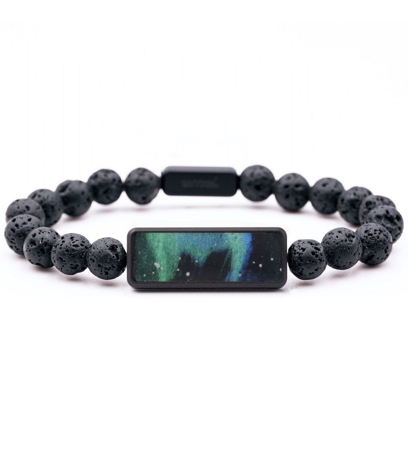 Lava Bead ResinArt Bracelet - Alondra (Cosmos, 765895)