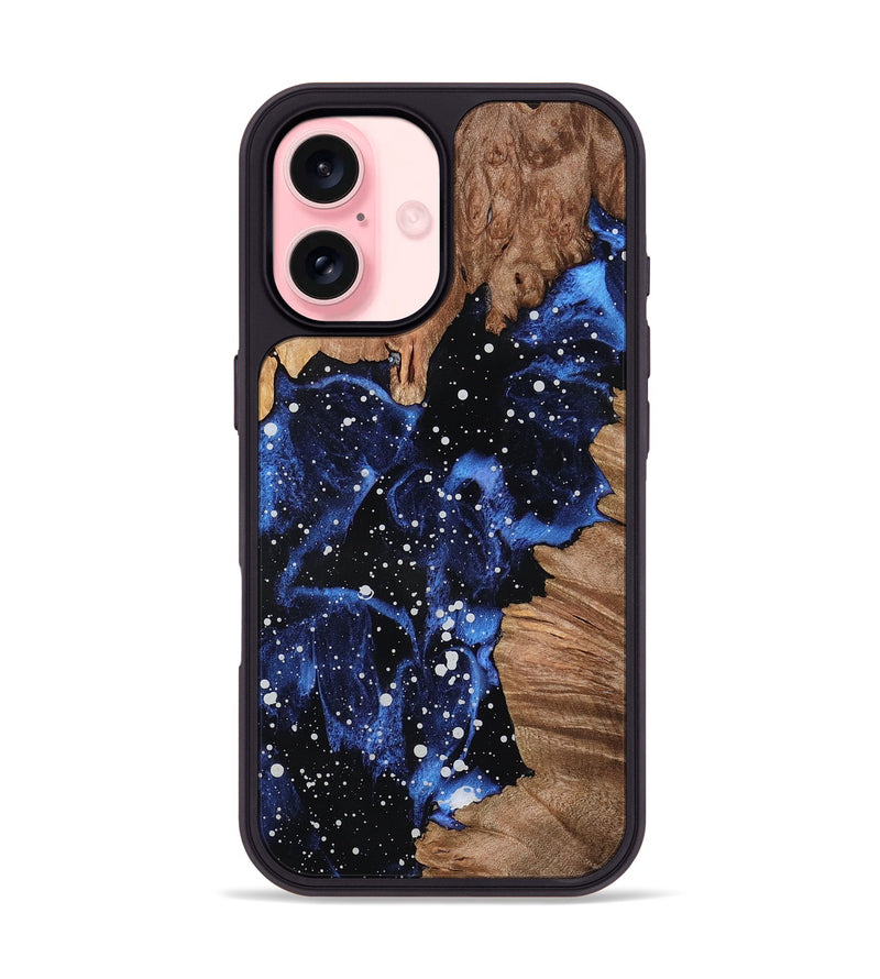 iPhone 16 Wood Phone Case - Bette (Cosmos, 765959)
