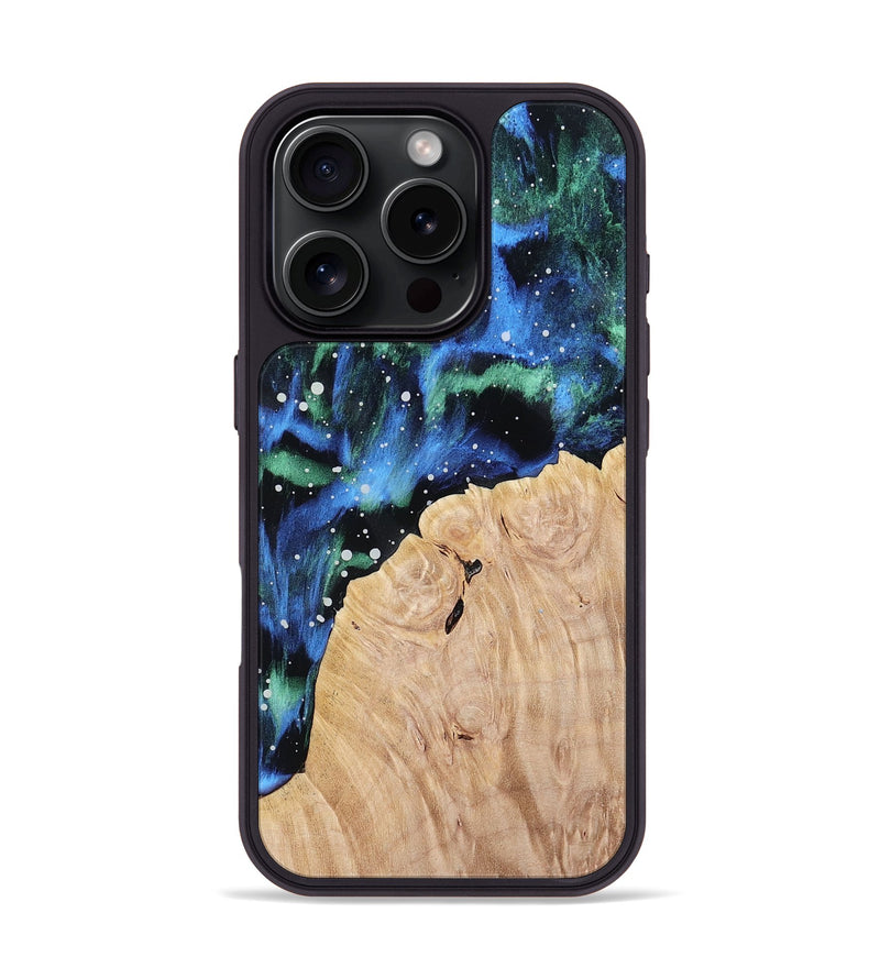 iPhone 16 Pro Wood Phone Case - Teresa (Cosmos, 766001)