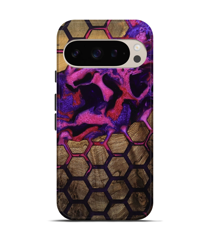 Pixel 9 Pro Wood Live Edge Phone Case - Vicente (Pattern, 766151)
