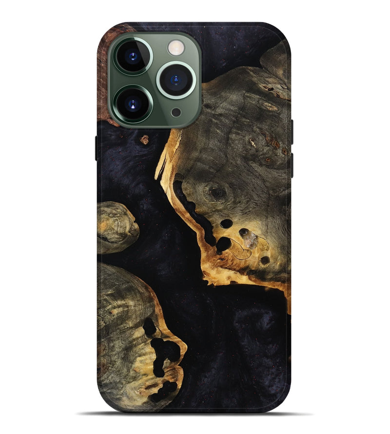 iPhone 13 Pro Max Wood Live Edge Phone Case - Kortney (Wood Burl, 766191)
