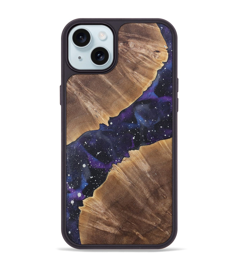 iPhone 15 Plus Wood Phone Case - Ciara (Cosmos, 766200)