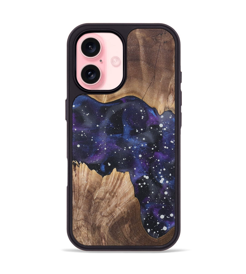 iPhone 16 Wood Phone Case - Bertha (Cosmos, 766201)