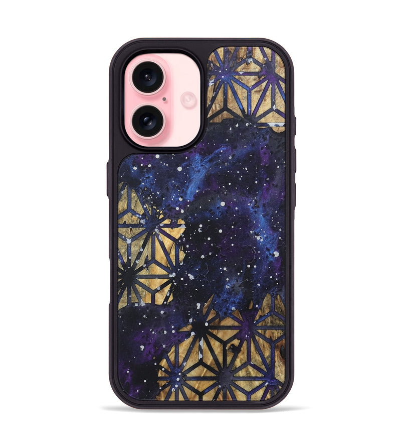 iPhone 16 Wood Phone Case - Barrett (Cosmos, 766202)