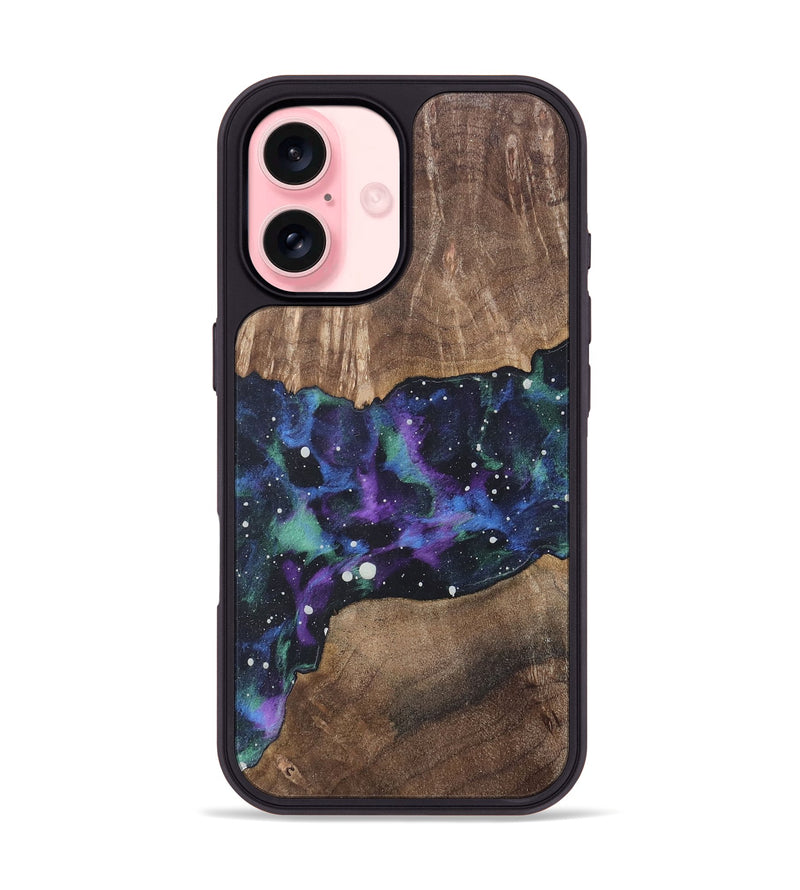 iPhone 16 Wood Phone Case - Raiden (Cosmos, 766203)