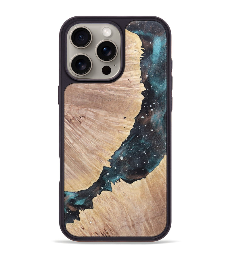 iPhone 16 Pro Max Wood Phone Case - Kale (Cosmos, 766206)