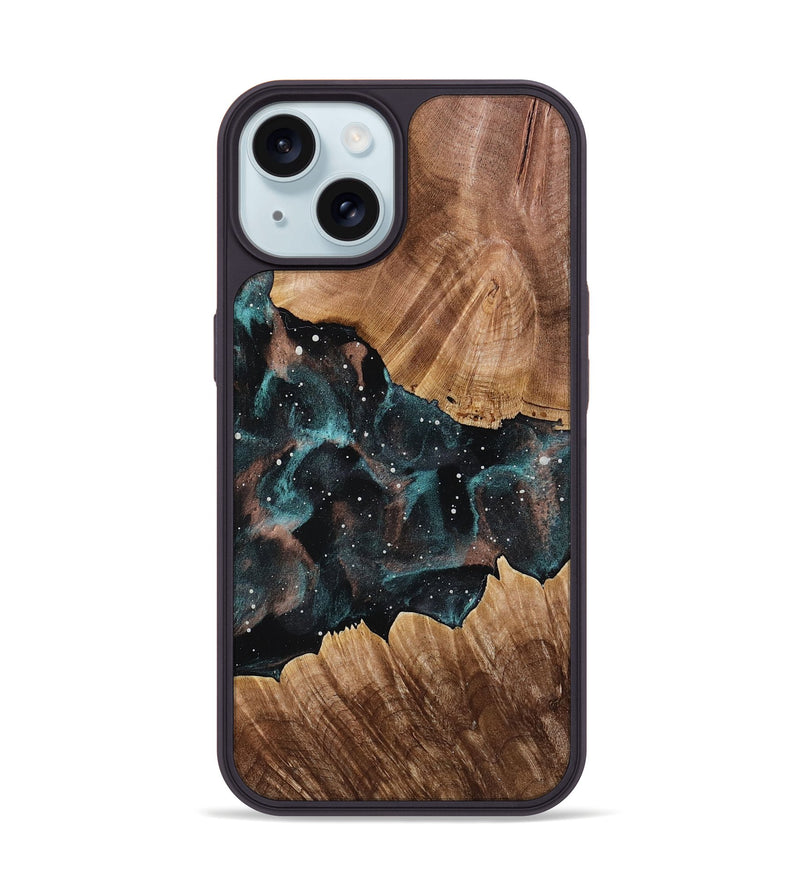 iPhone 15 Wood Phone Case - Briggs (Cosmos, 766223)
