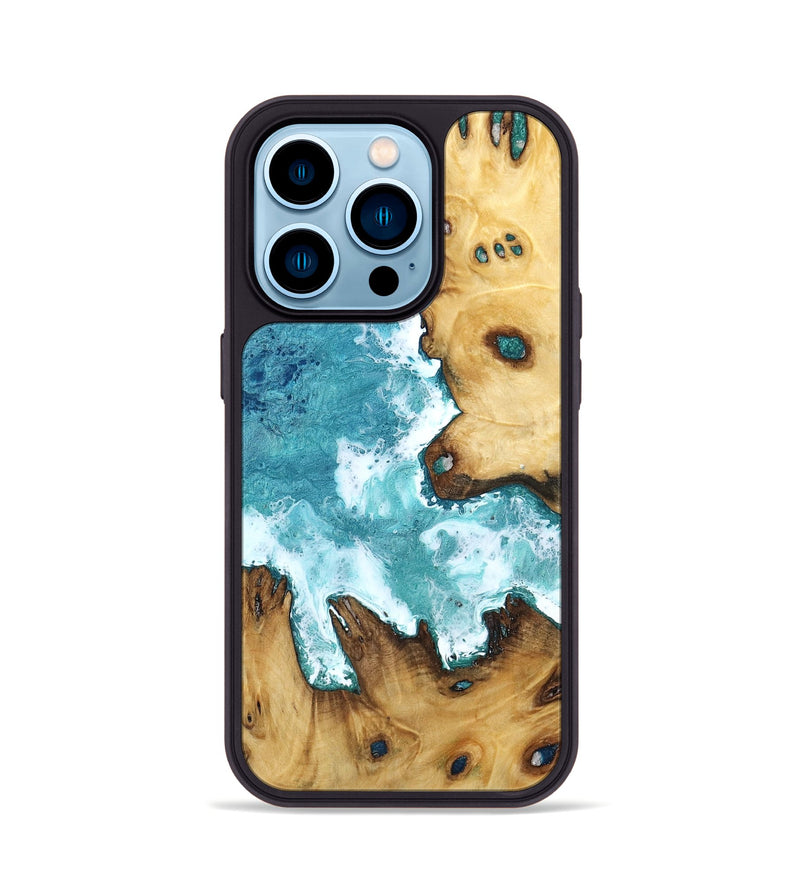iPhone 14 Pro Wood Phone Case - Melissa (Coastal, 766288)