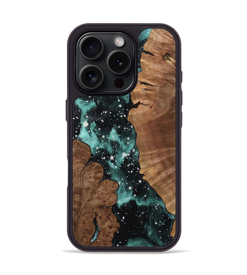 iPhone 16 Pro Wood Phone Case - Halie (Cosmos, 766425)