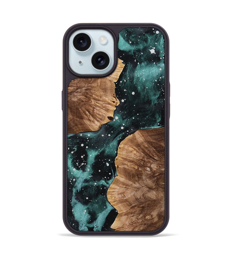 iPhone 15 Wood Phone Case - India (Cosmos, 766441)