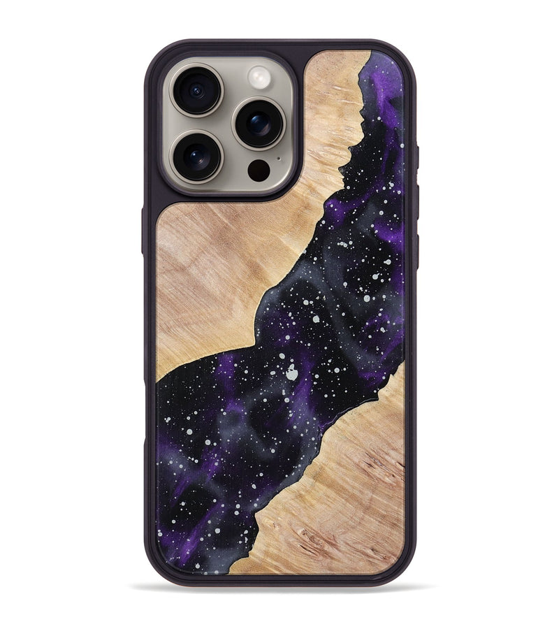 iPhone 16 Pro Max Wood Phone Case - Tressa (Cosmos, 766464)