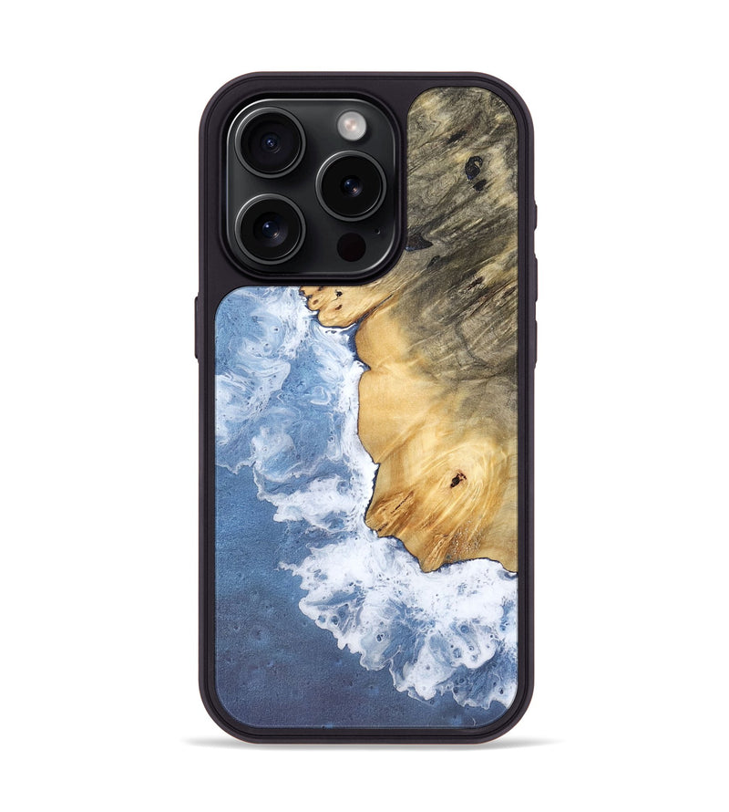 iPhone 15 Pro Wood Phone Case - Britny (Coastal, 766528)