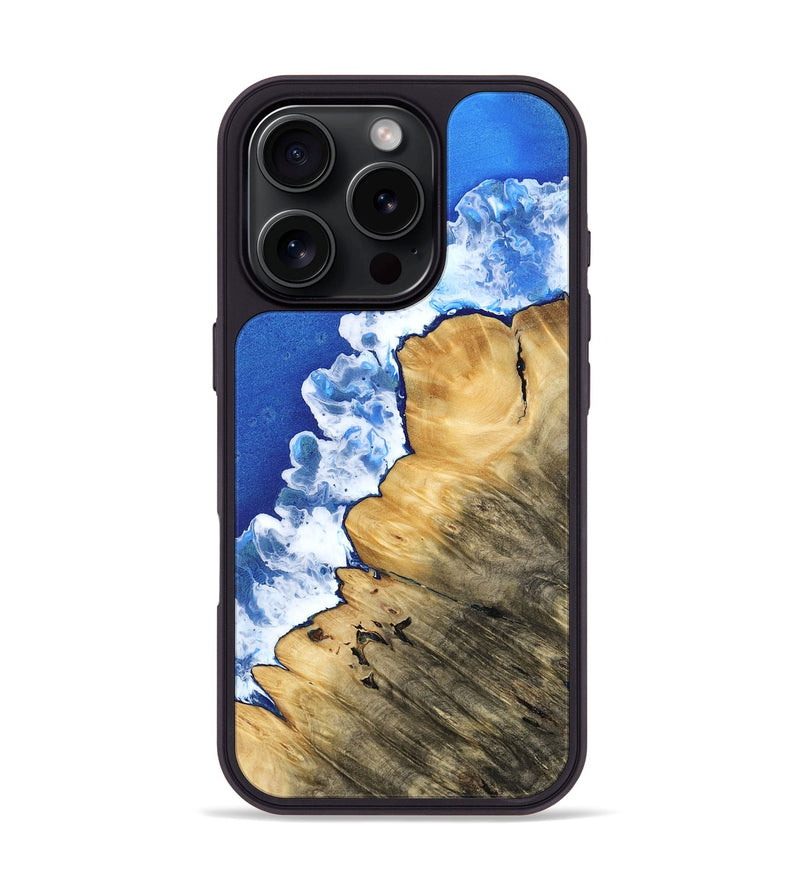 iPhone 16 Pro Wood Phone Case - Clora (Coastal, 766733)