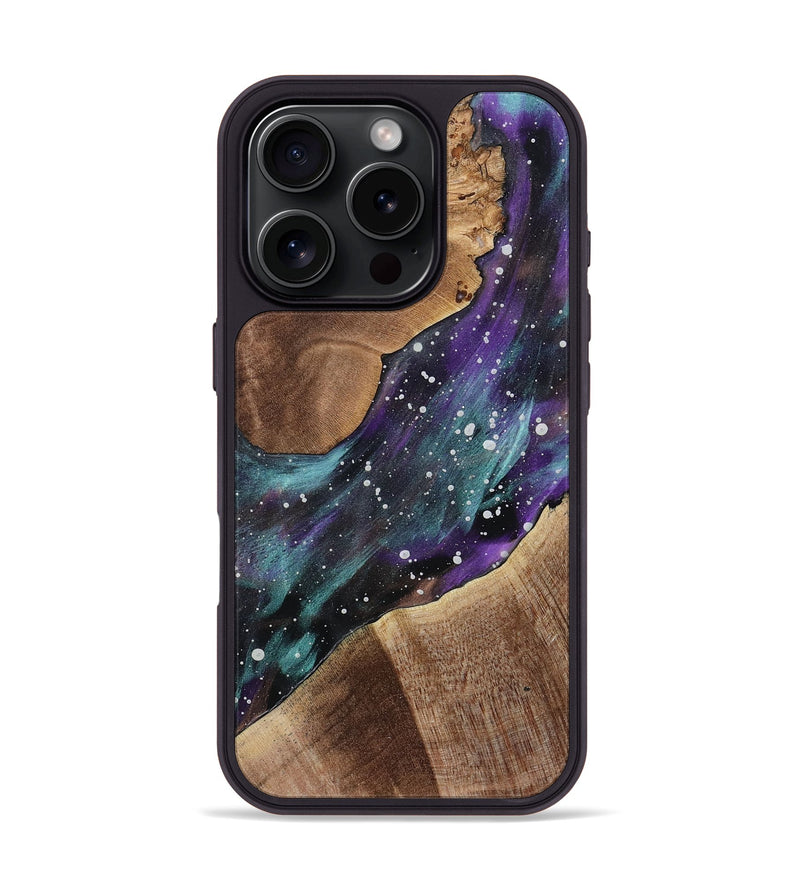 iPhone 16 Pro Wood Phone Case - Azalea (Cosmos, 766745)