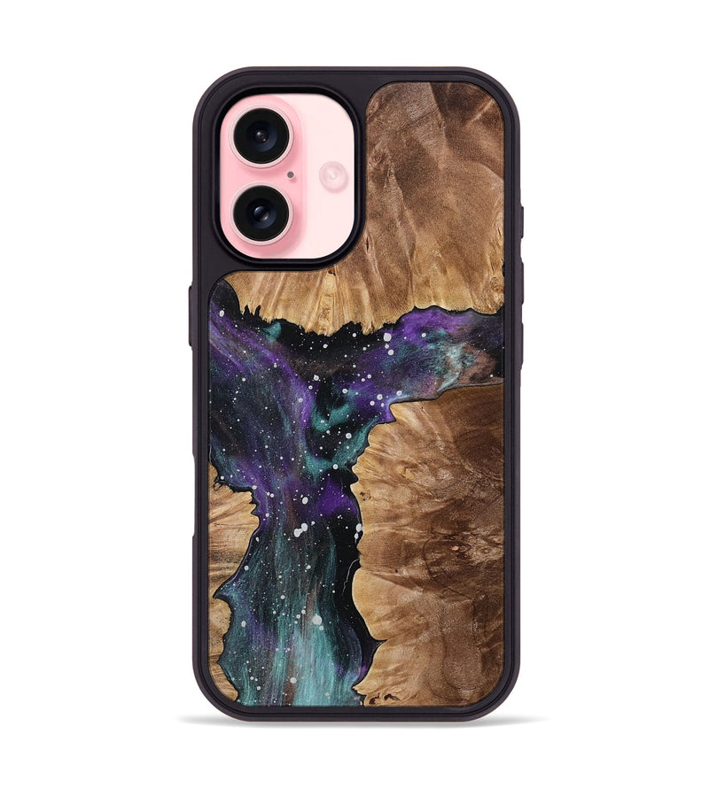 iPhone 16 Wood Phone Case - Kennith (Cosmos, 766757)
