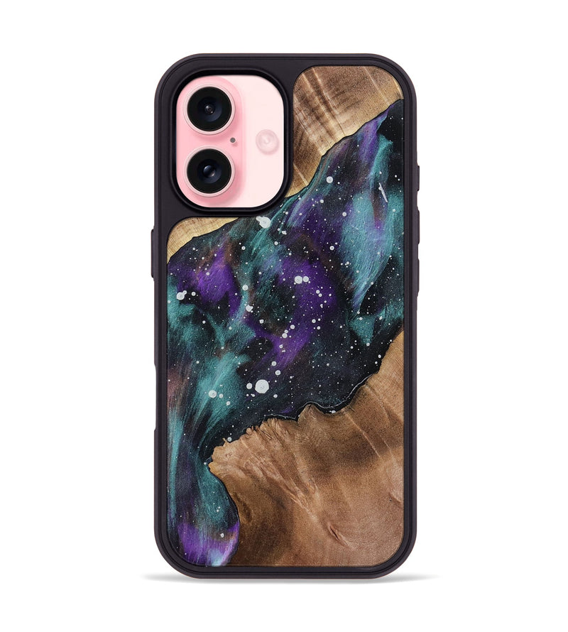 iPhone 16 Wood Phone Case - Caden (Cosmos, 766769)