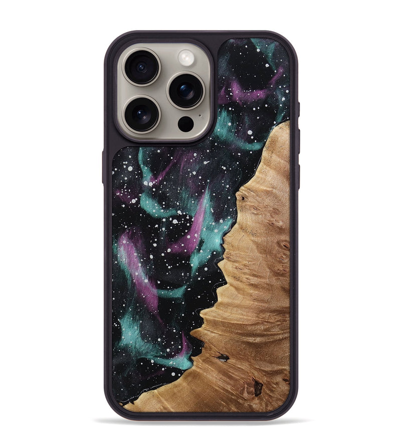 iPhone 15 Pro Max Wood Phone Case - Koa (Cosmos, 766777)