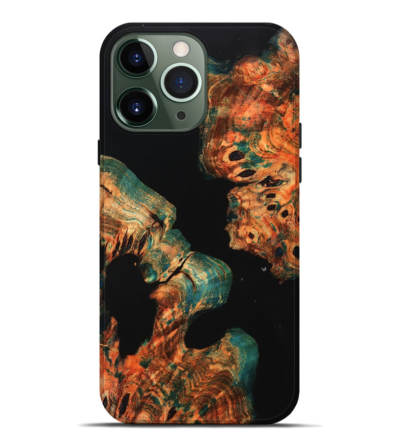 iPhone 13 Pro Max Wood Live Edge Phone Case - Marina (Wood Burl, 766942)