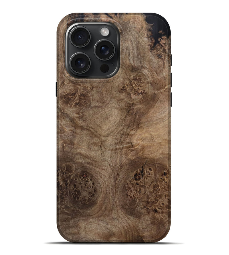 iPhone 16 Pro Max Wood Live Edge Phone Case - Nala (Wood Burl, 766951)
