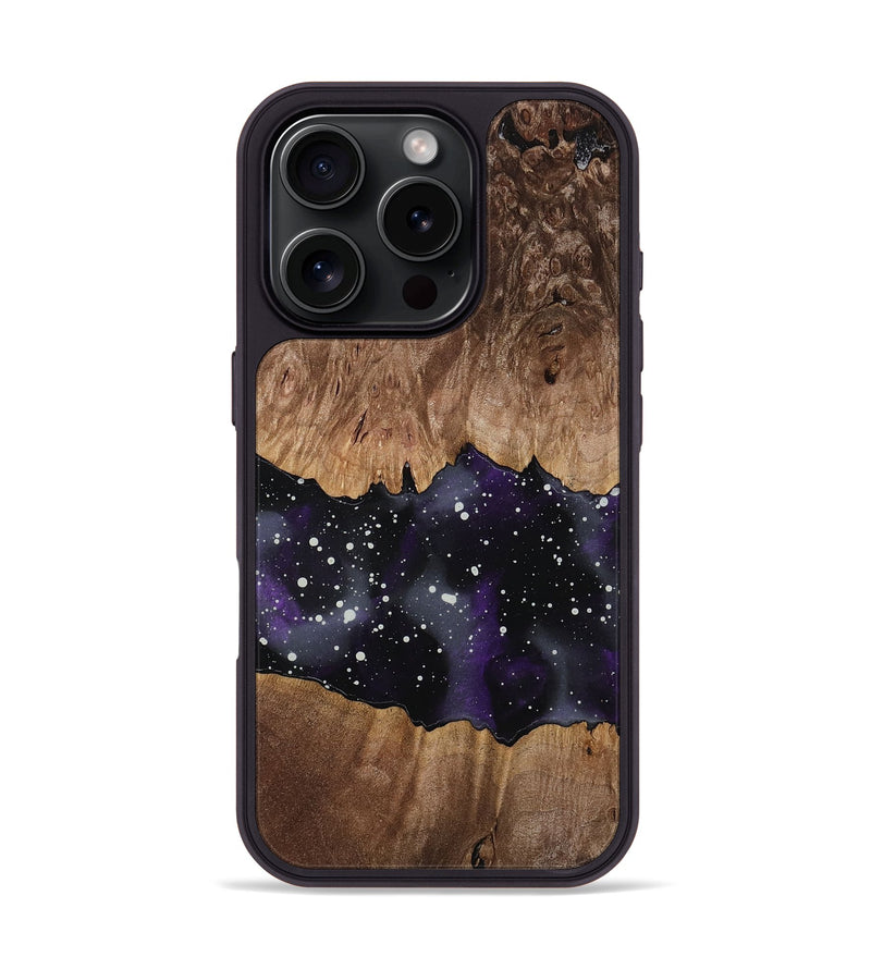 iPhone 16 Pro Wood Phone Case - Denisha (Cosmos, 767015)